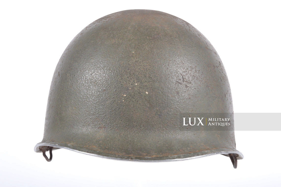 USM2 D-bale airborne combat jump helmet shell, « woodwork find » - photo 7