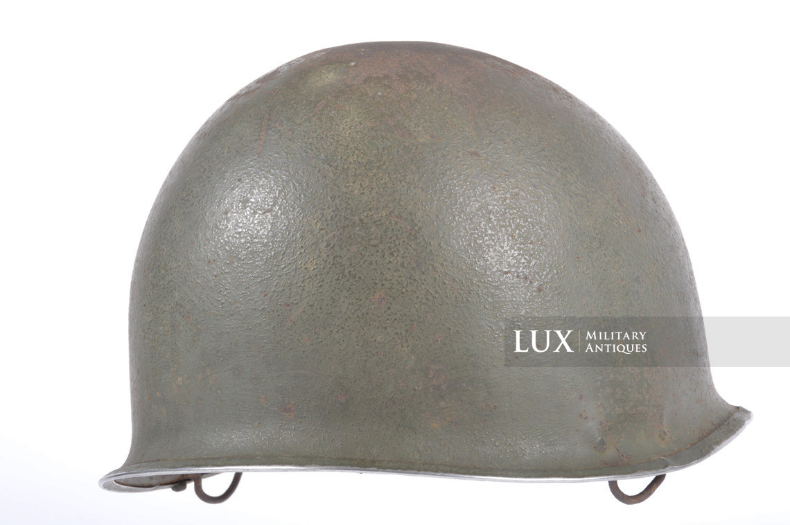 USM2 D-bale airborne combat jump helmet shell, « woodwork find » - photo 15