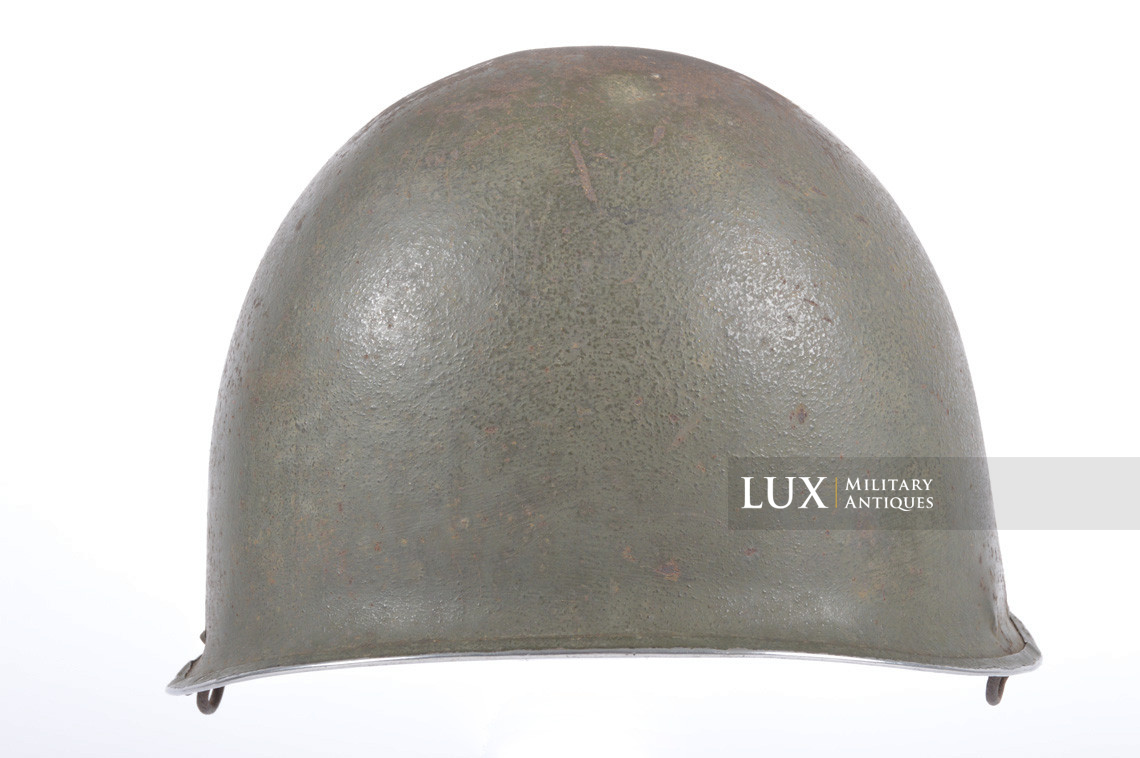 USM2 D-bale airborne combat jump helmet shell, « woodwork find » - photo 16