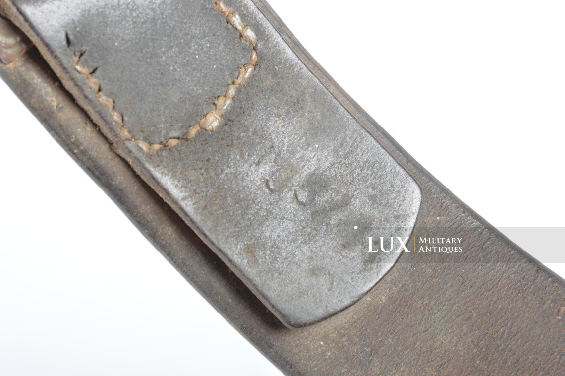 Cuir de ceinturon Heer / Waffen-SS début de guerre, « 1941 » - photo 9