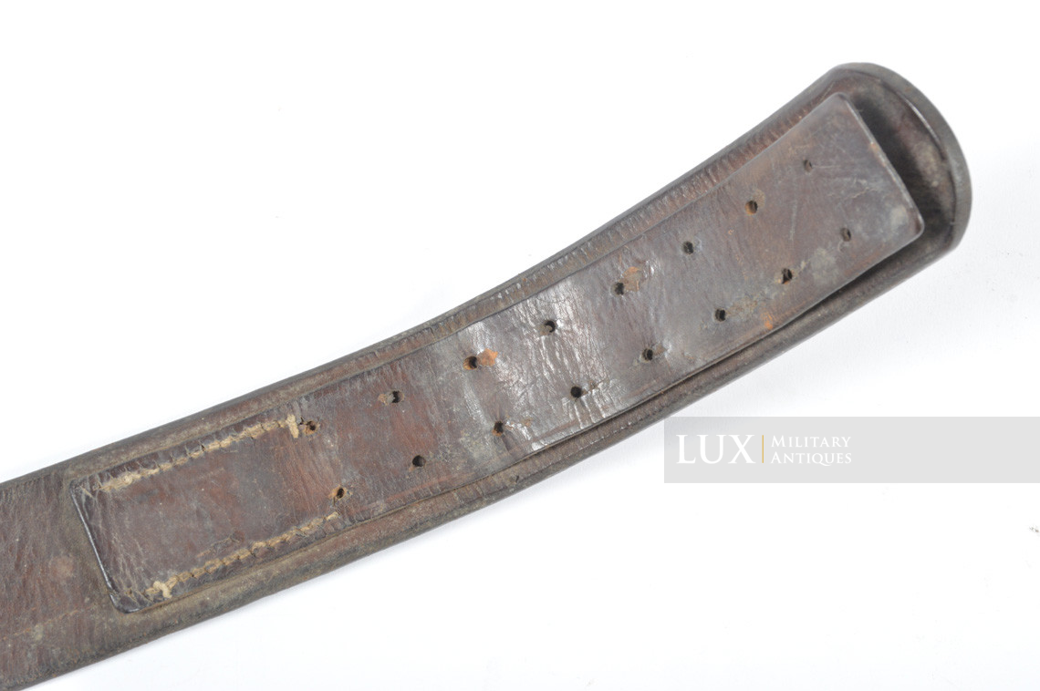 Cuir de ceinturon Heer / Waffen-SS début de guerre, « 1941 » - photo 12