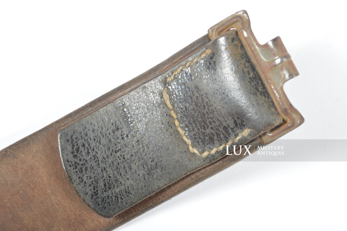 Cuir de ceinturon Heer / Waffen-SS début de guerre, « 1941 » - photo 8