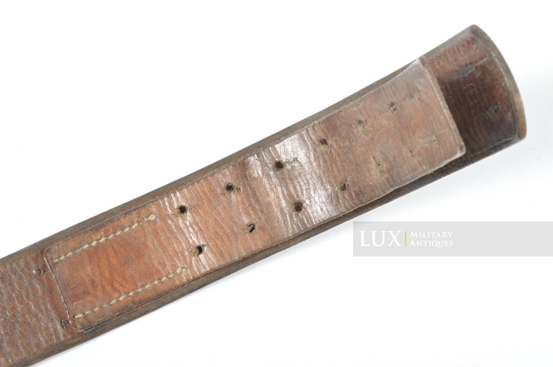 Cuir de ceinturon Heer / Waffen-SS début de guerre, « 1941 » - photo 12