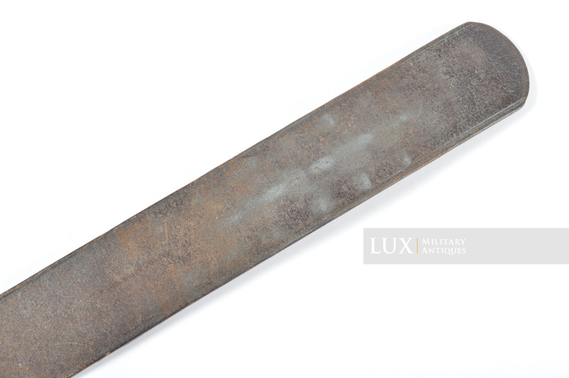 Early Luftwaffe chocolate brown combat service belt, « 1938 » - photo 12