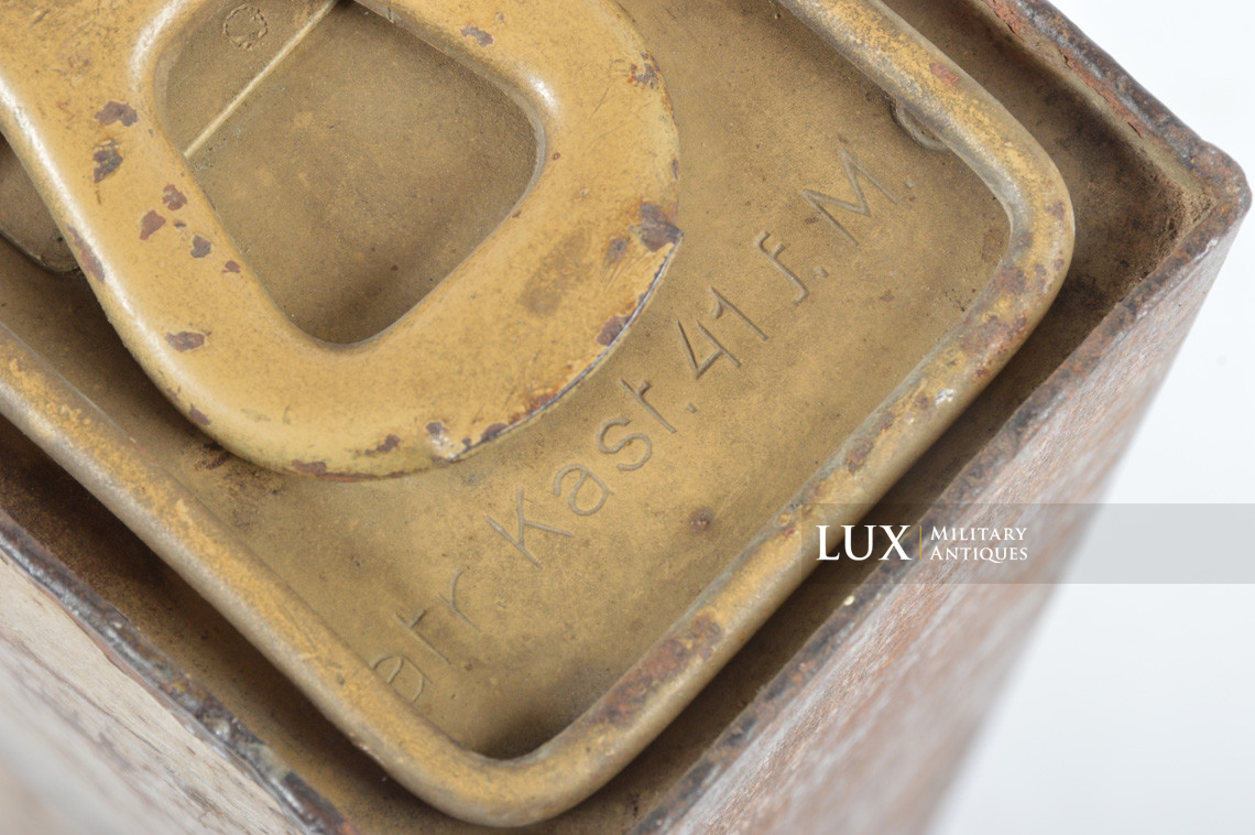 Caisse à munitions allemande MG34/42 jaune sable, « O » - photo 22