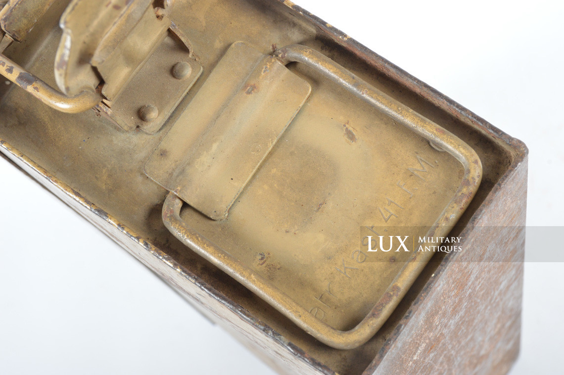 Caisse à munitions allemande MG34/42 jaune sable, « O » - photo 24