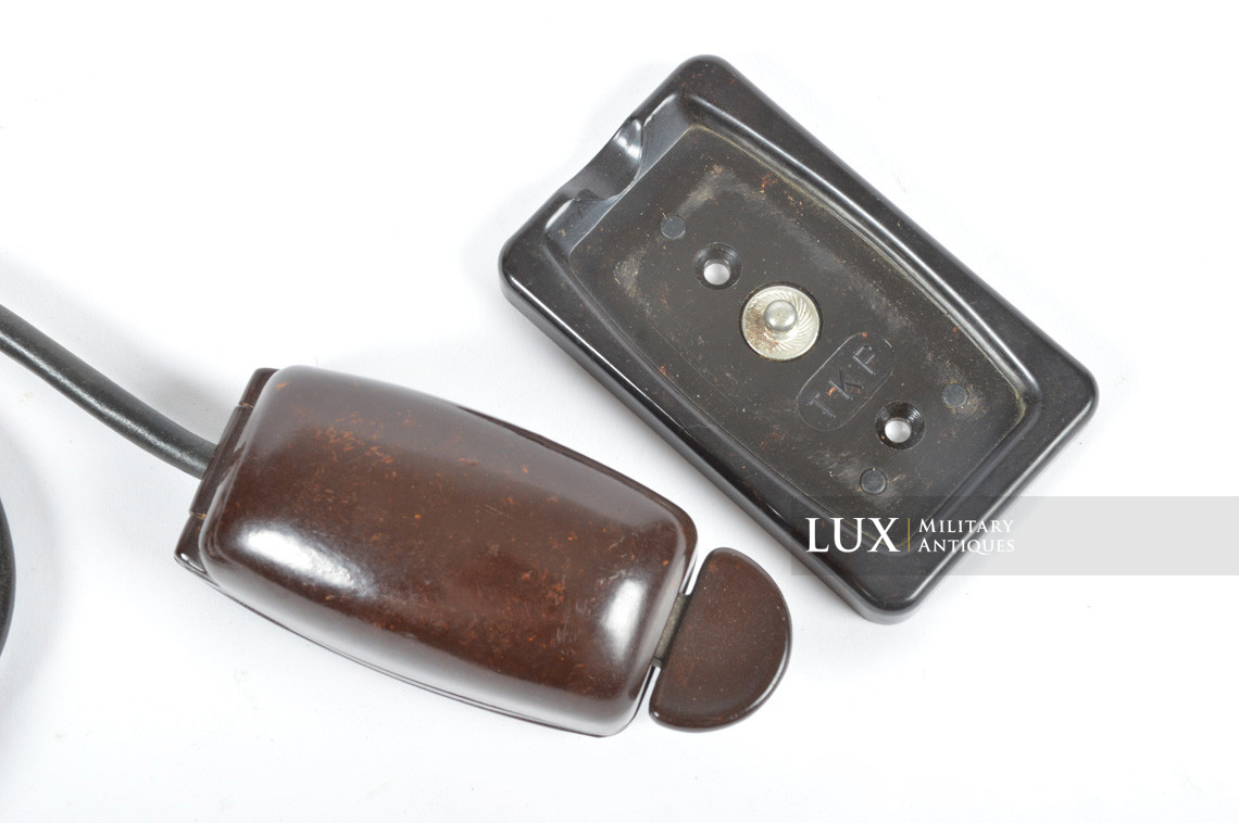 German armoured vehicle / tanks morse code telegraph key, « tkp 1940 » - photo 11
