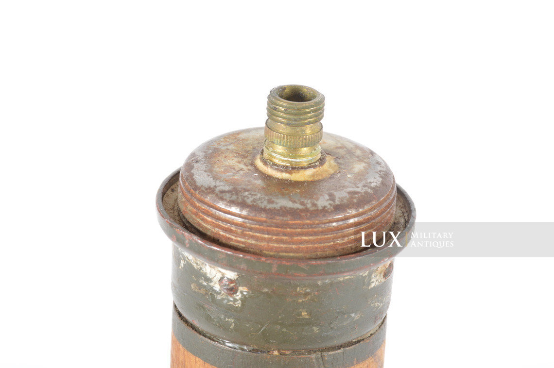Early German M24 stick grenade wood handle, « 1940 » - photo 9