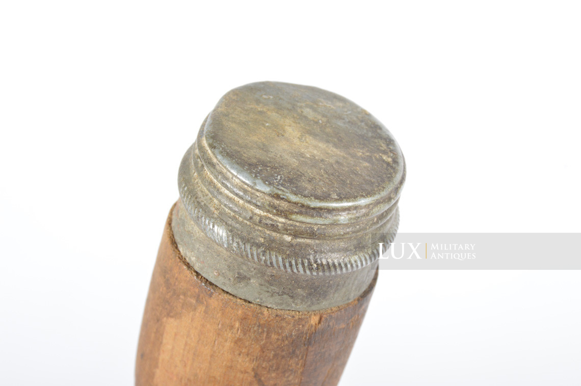 Early German M24 stick grenade wood handle, « 1940 » - photo 12