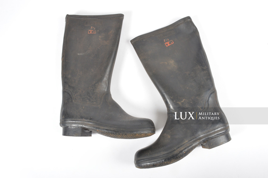 German rubber boots, « 1944 » - Lux Military Antiques - photo 4