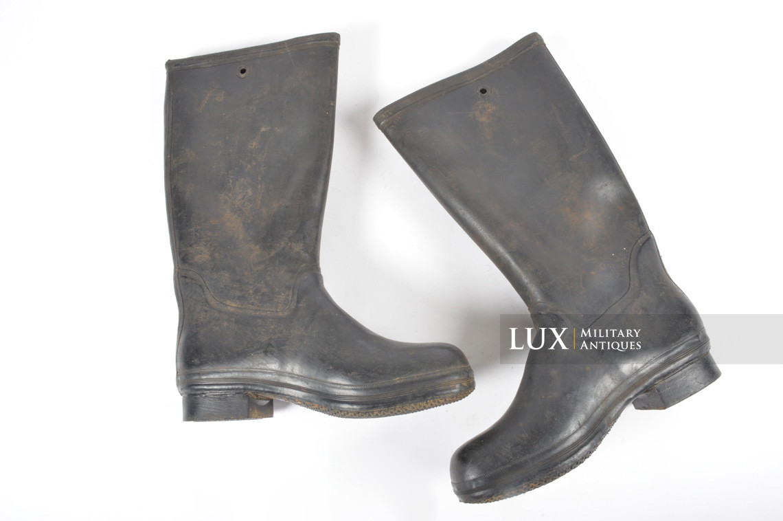 German rubber boots, « 1944 » - Lux Military Antiques - photo 9