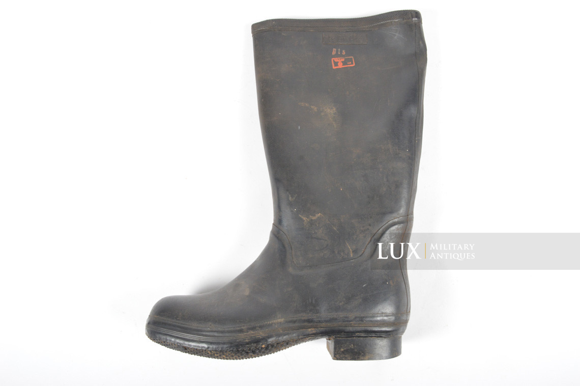 Bottes allemandes en caoutchouc, « 1944 » - photo 10