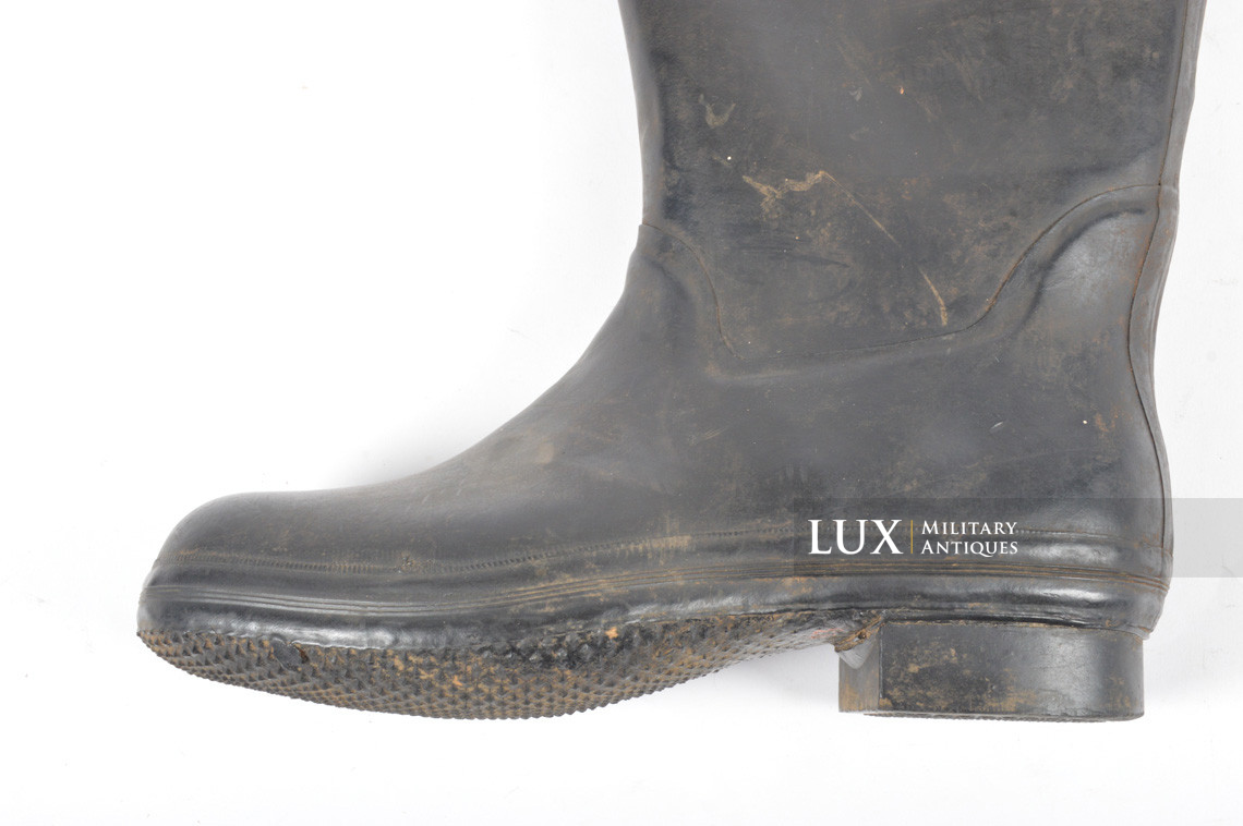 German rubber boots, « 1944 » - Lux Military Antiques - photo 12