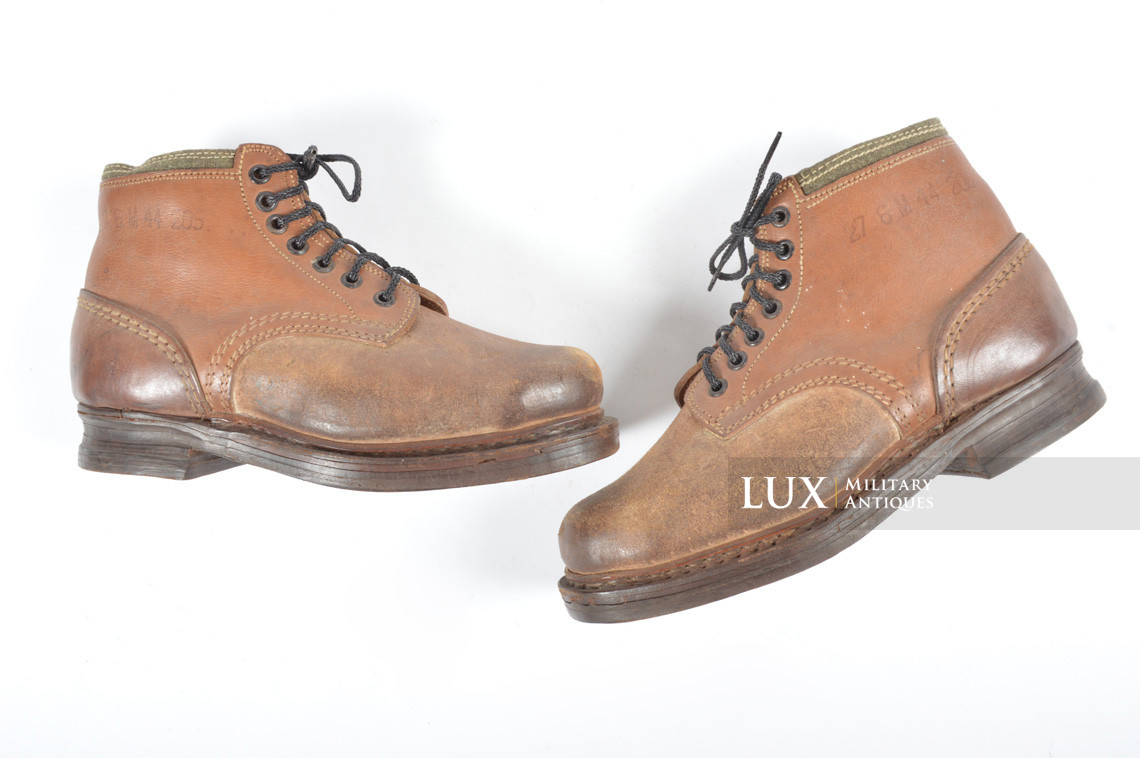 Unissued late-war German ankle boots, « M44 » - photo 4