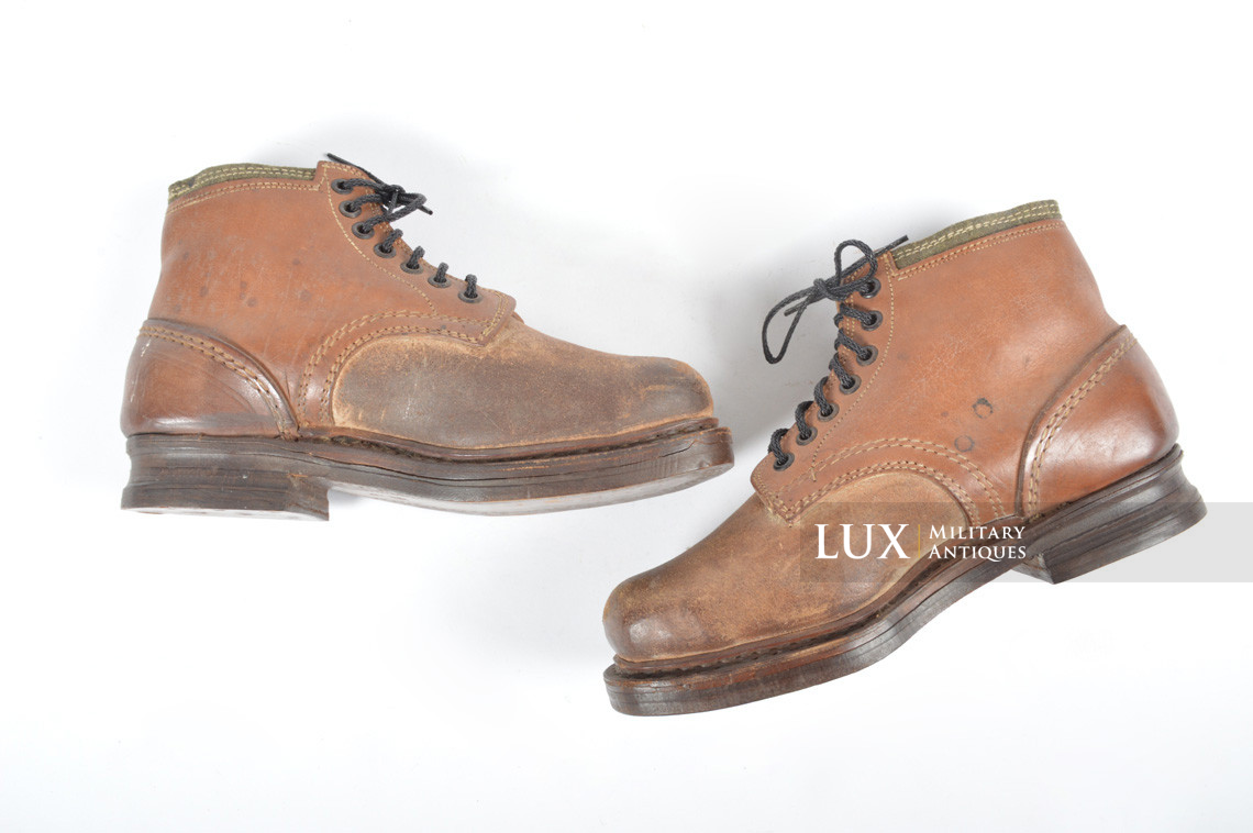 Unissued late-war German ankle boots, « M44 » - photo 7