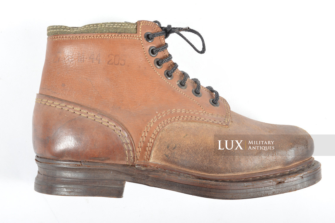 Unissued late-war German ankle boots, « M44 » - photo 8