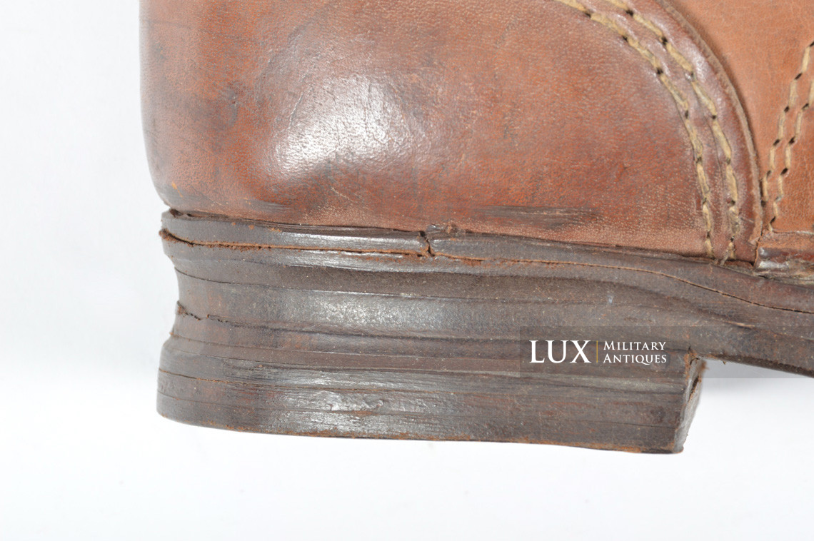 Unissued late-war German ankle boots, « M44 » - photo 10