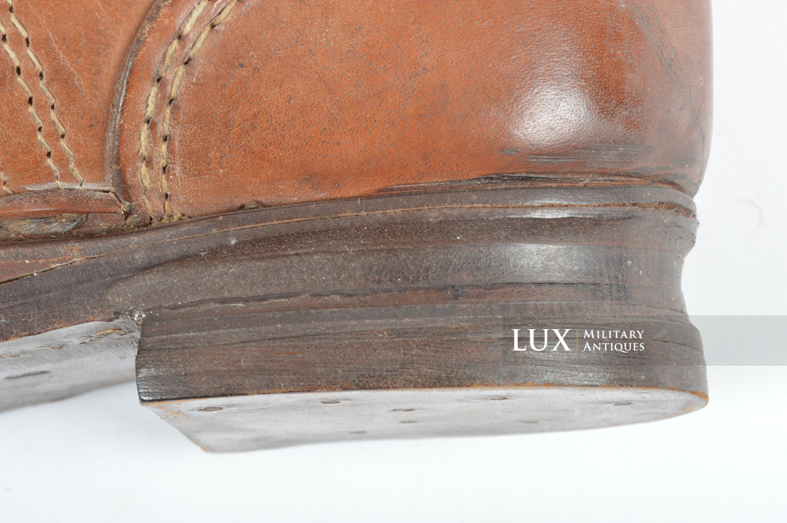 Unissued late-war German ankle boots, « M44 » - photo 14