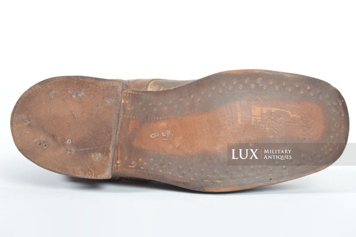 Unissued late-war German ankle boots, « M44 » - photo 29