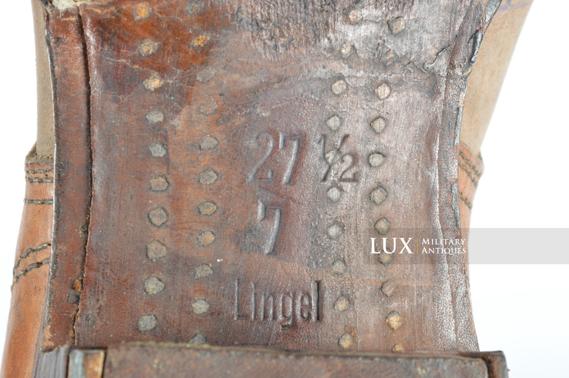 Brodequins de combat allemands début de guerre, « Lingel 1940 » - photo 23