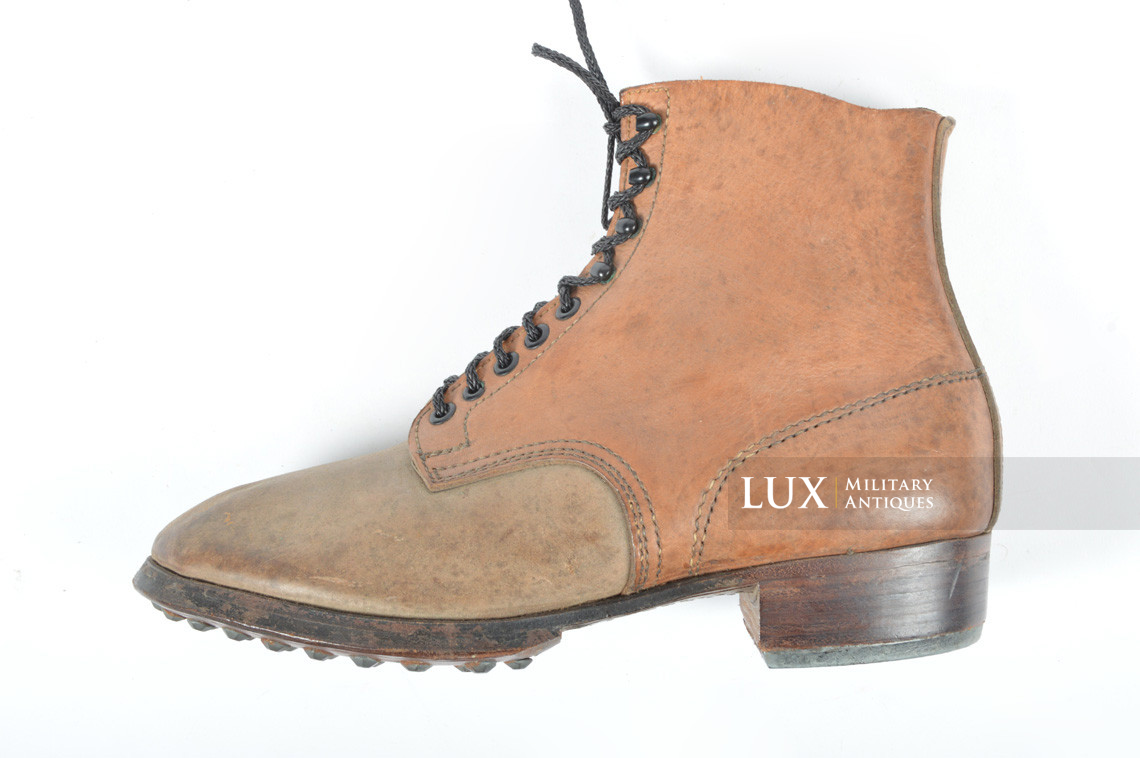 Unissued early-war German low ankle combat boots, « 1940 » - photo 26