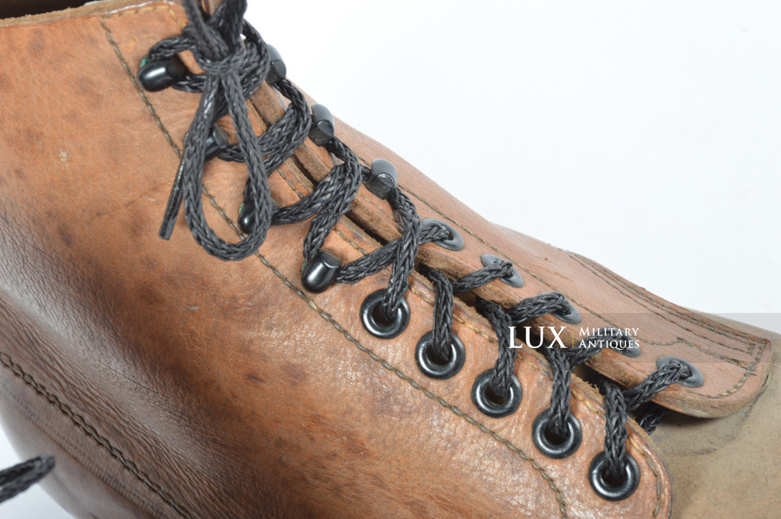 Unissued early-war German low ankle combat boots, « 1940 » - photo 43