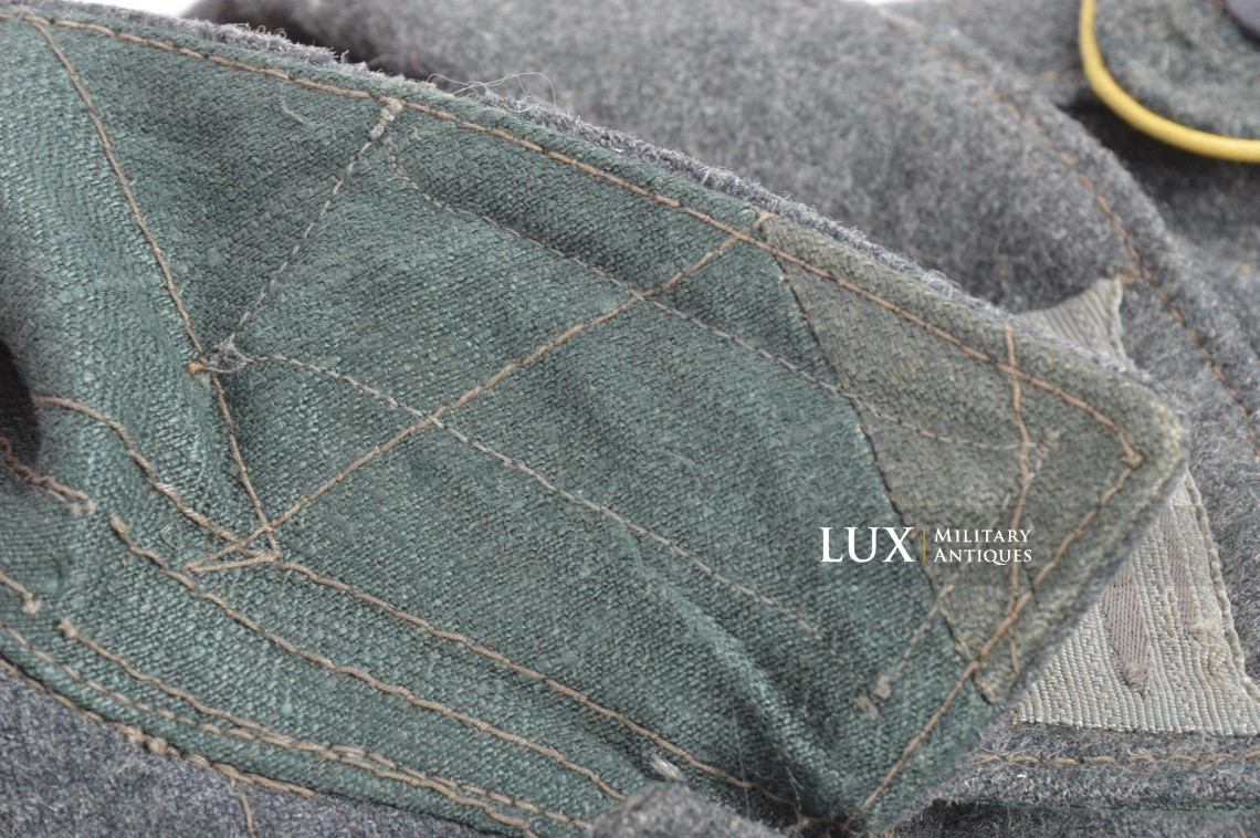 Unissued Heer M42 EM combat tunic, « Signals / Italian wool » - photo 24