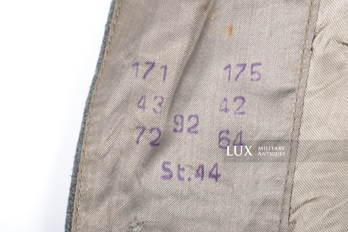 Unissued Heer M42 EM combat tunic, « Signals / Italian wool » - photo 37
