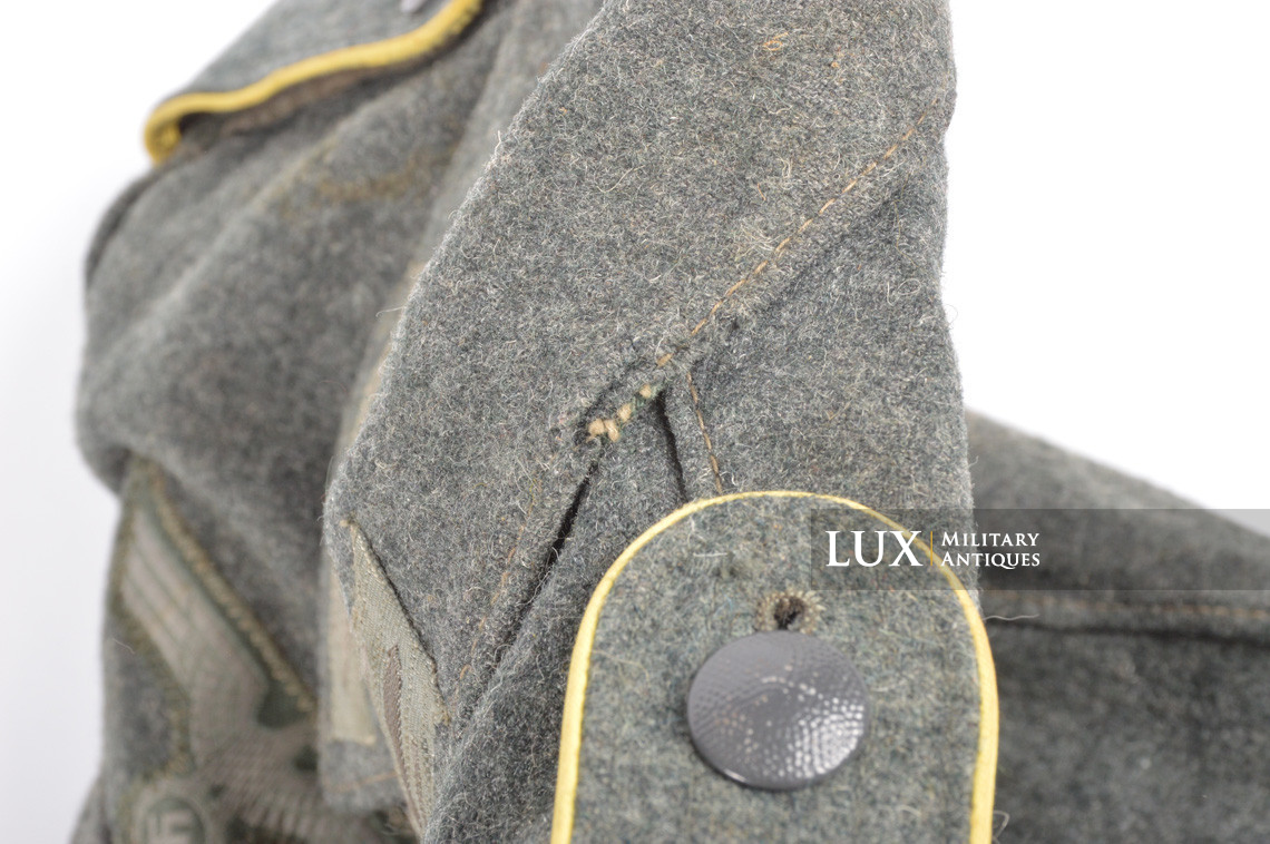 Unissued Heer M42 EM combat tunic, « Signals / Italian wool » - photo 35