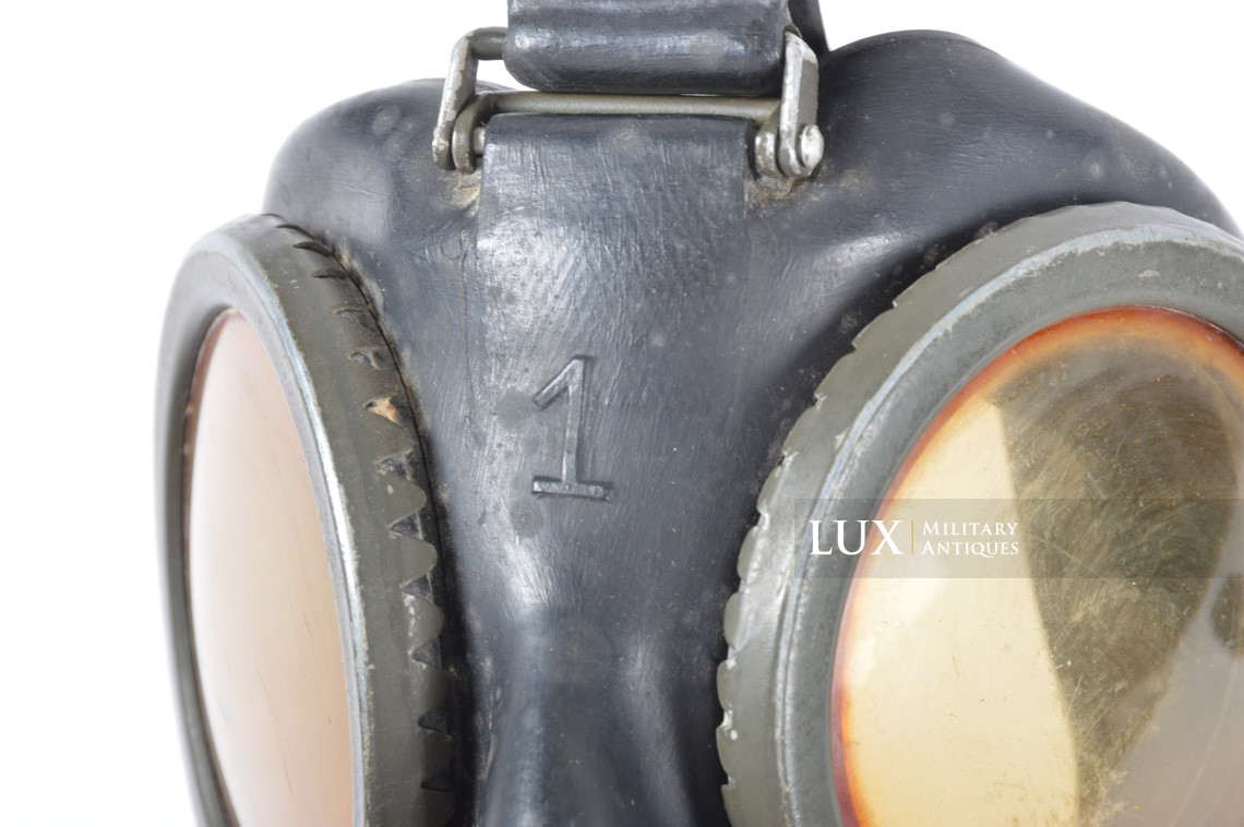 Masque anti-gaz allemand Luftwaffe précoce, « nominatif » - photo 27