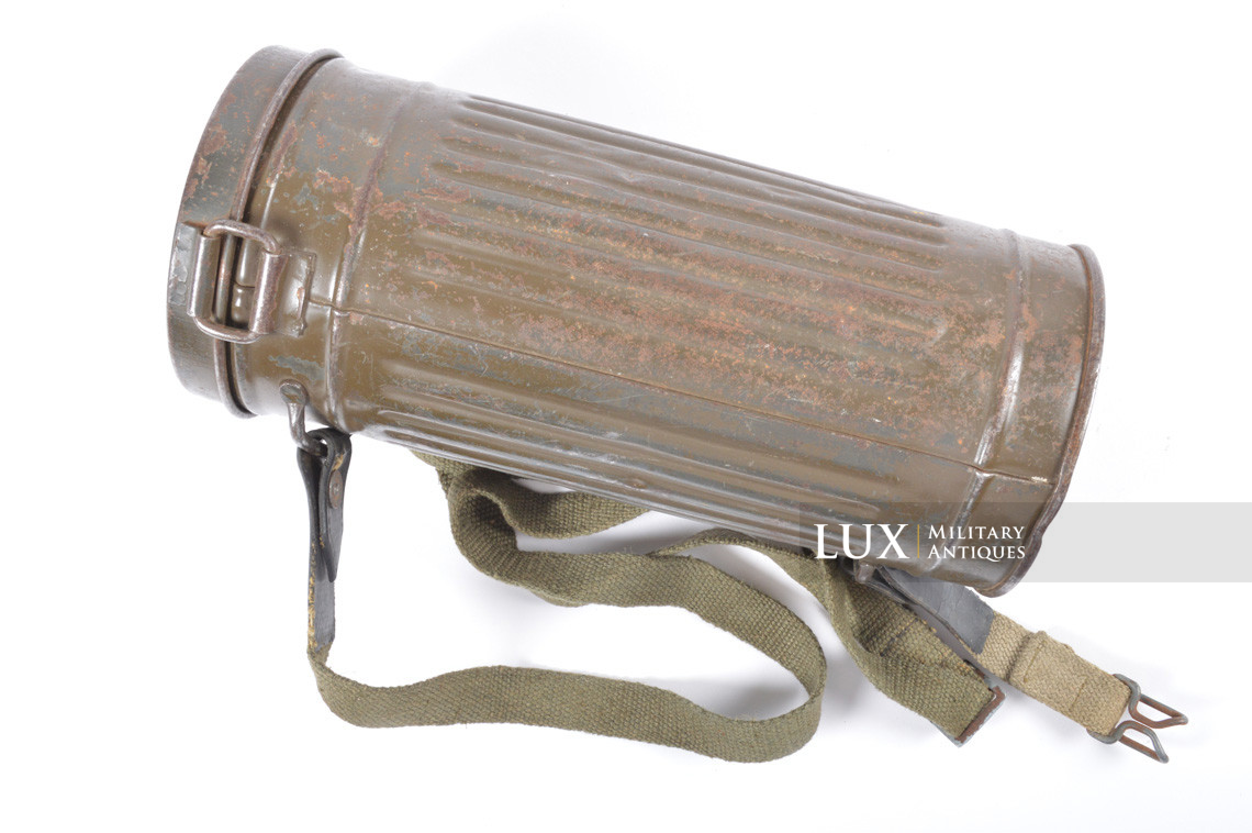 Late-war German gas mask canister set, « Felddivision » - photo 10