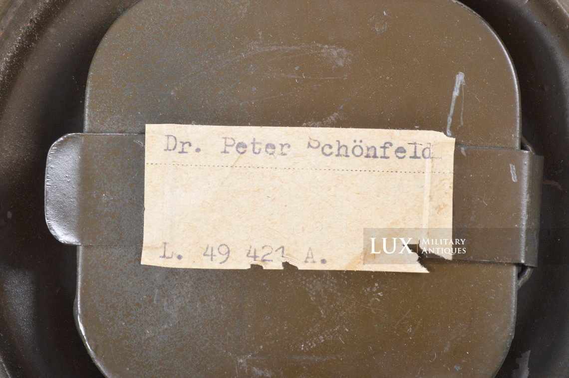 Masque anti-gaz allemand fin de guerre, « Felddivision » - photo 21
