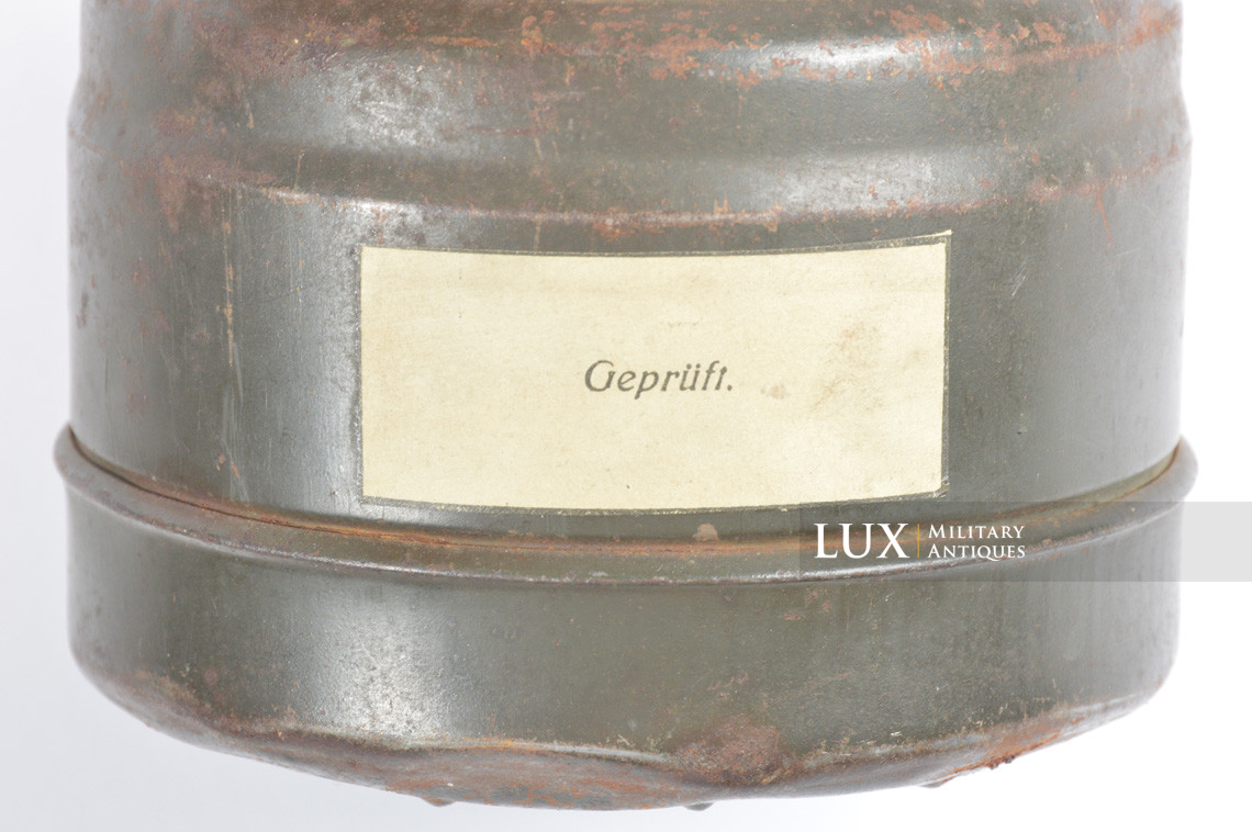 Late-war German gas mask canister set, « Felddivision » - photo 30