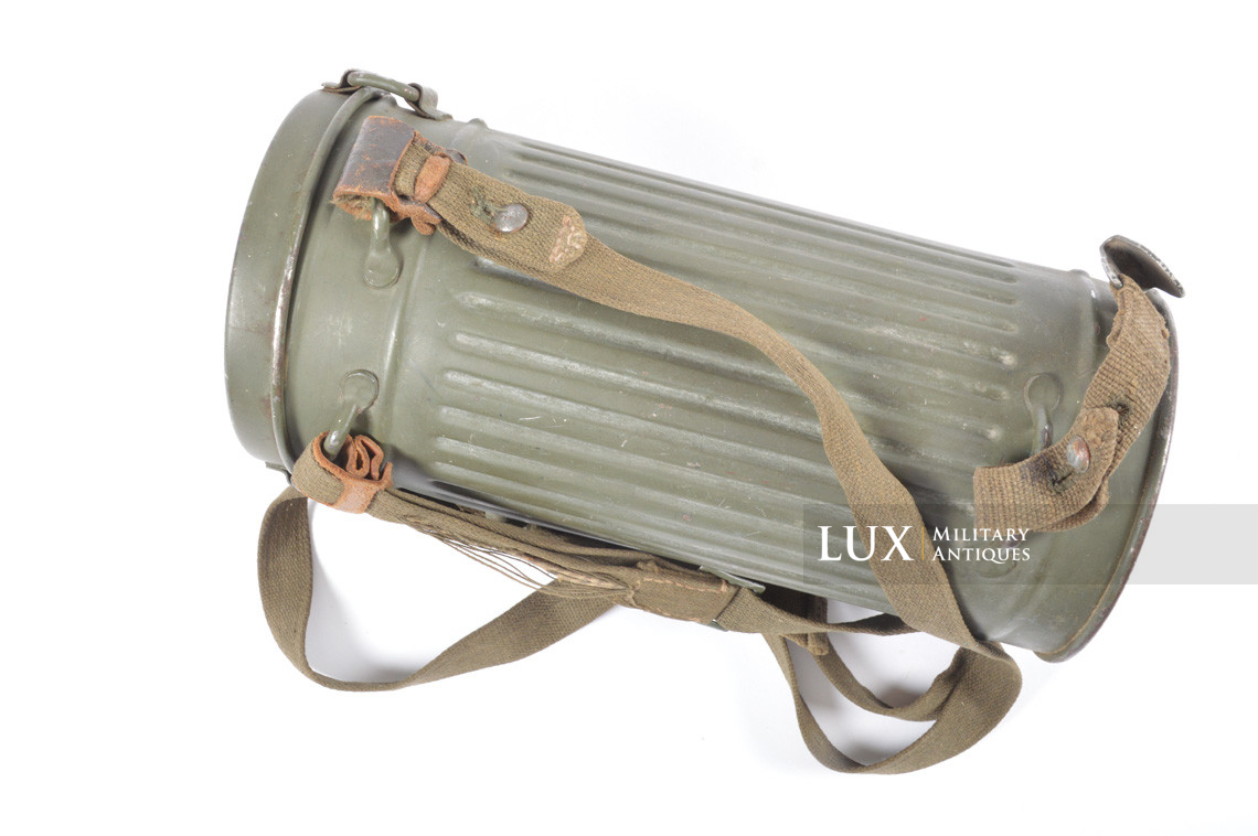 Early-war German gas mask canister set, named « Kavallerie-Panzer-Abwehr-Zug » - photo 9