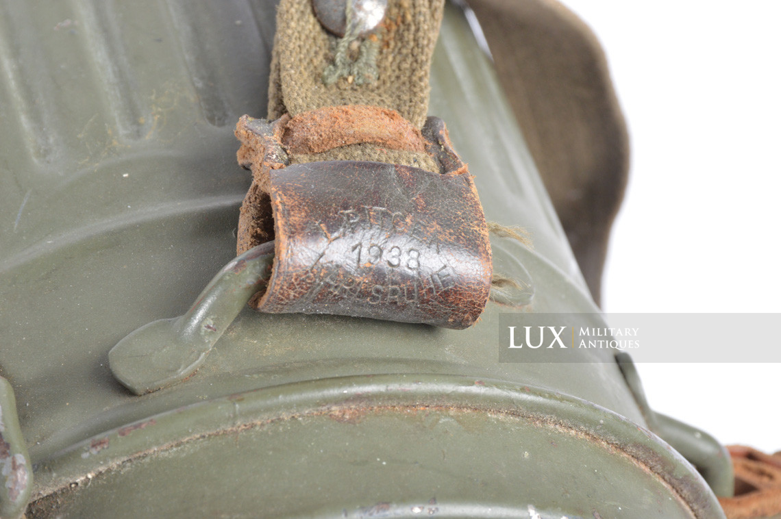 Early-war German gas mask canister set, named « Kavallerie-Panzer-Abwehr-Zug » - photo 17