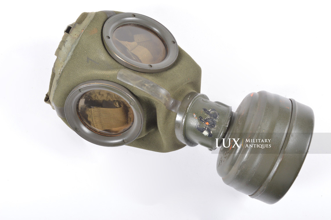 Early-war German gas mask canister set, named « Kavallerie-Panzer-Abwehr-Zug » - photo 23