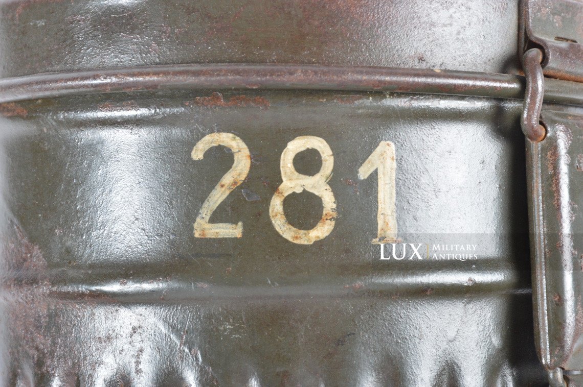 Masque anti-gaz allemand fin de guerre, « nominatif » - photo 14