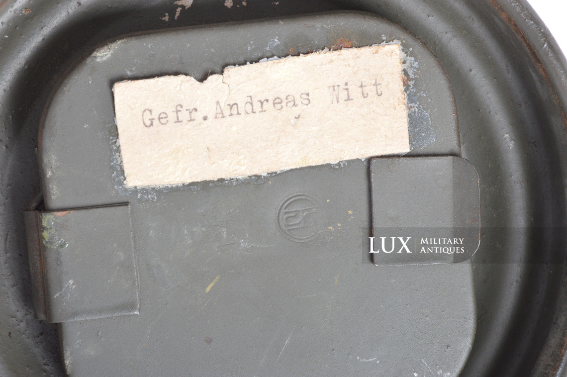 Masque anti-gaz allemand fin de guerre, « nominatif » - photo 17