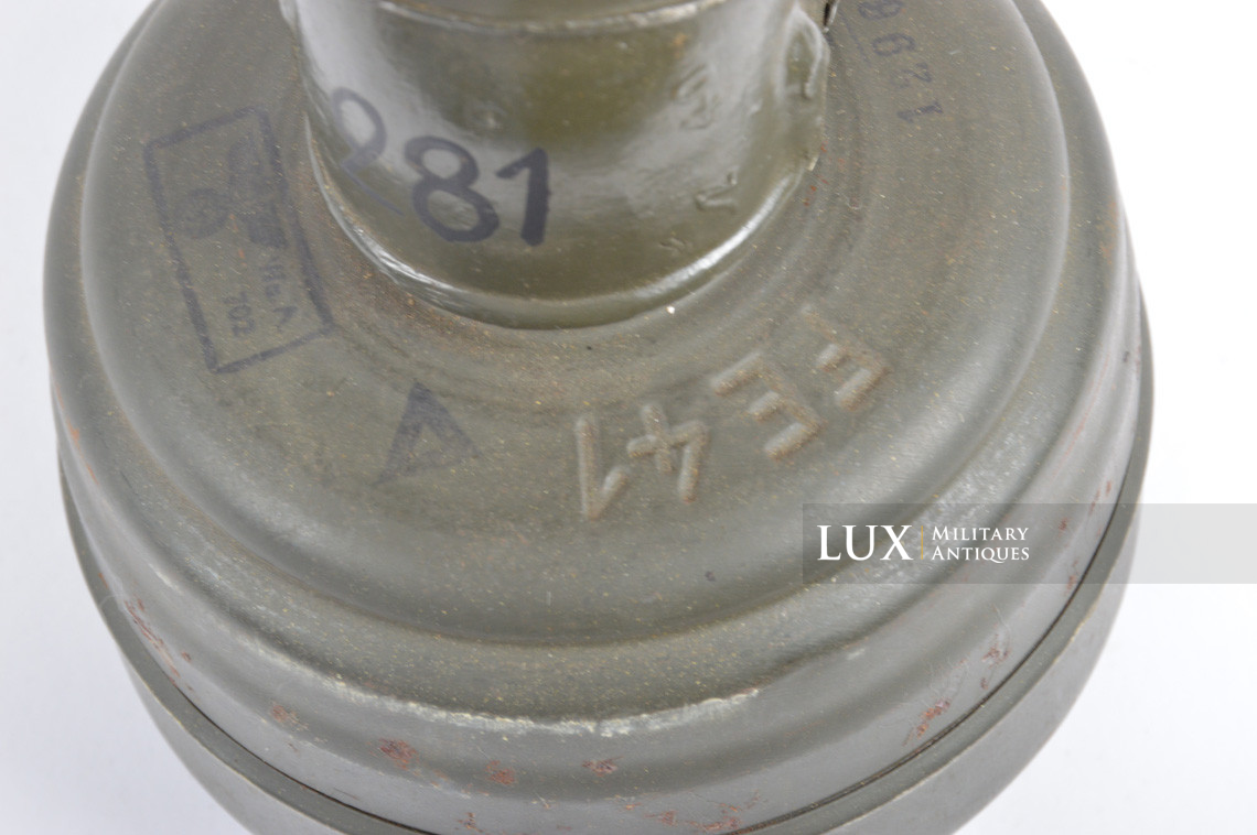 Masque anti-gaz allemand fin de guerre, « nominatif » - photo 23