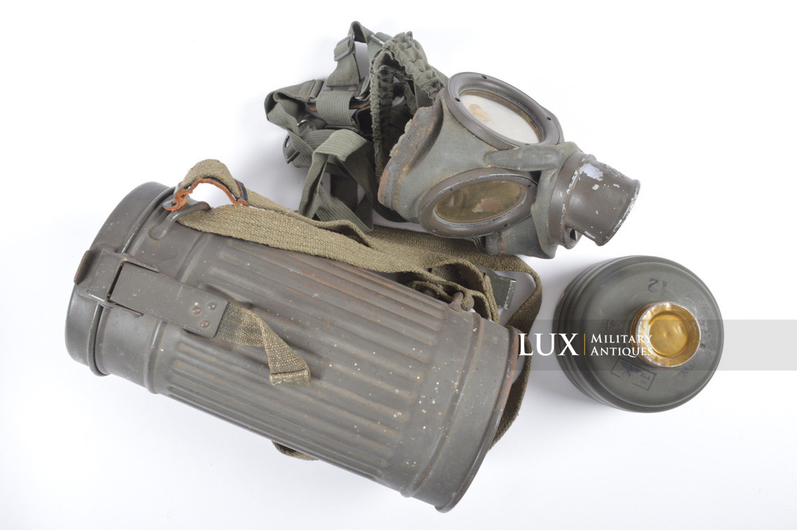 Masque anti-gaz allemand précoce - Lux Military Antiques - photo 4