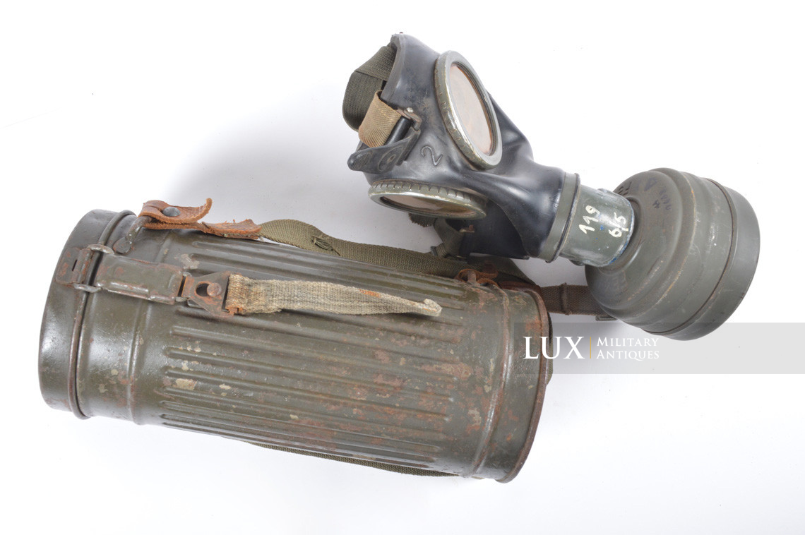 Late-war German gas mask canister set, « 1943 » - photo 4