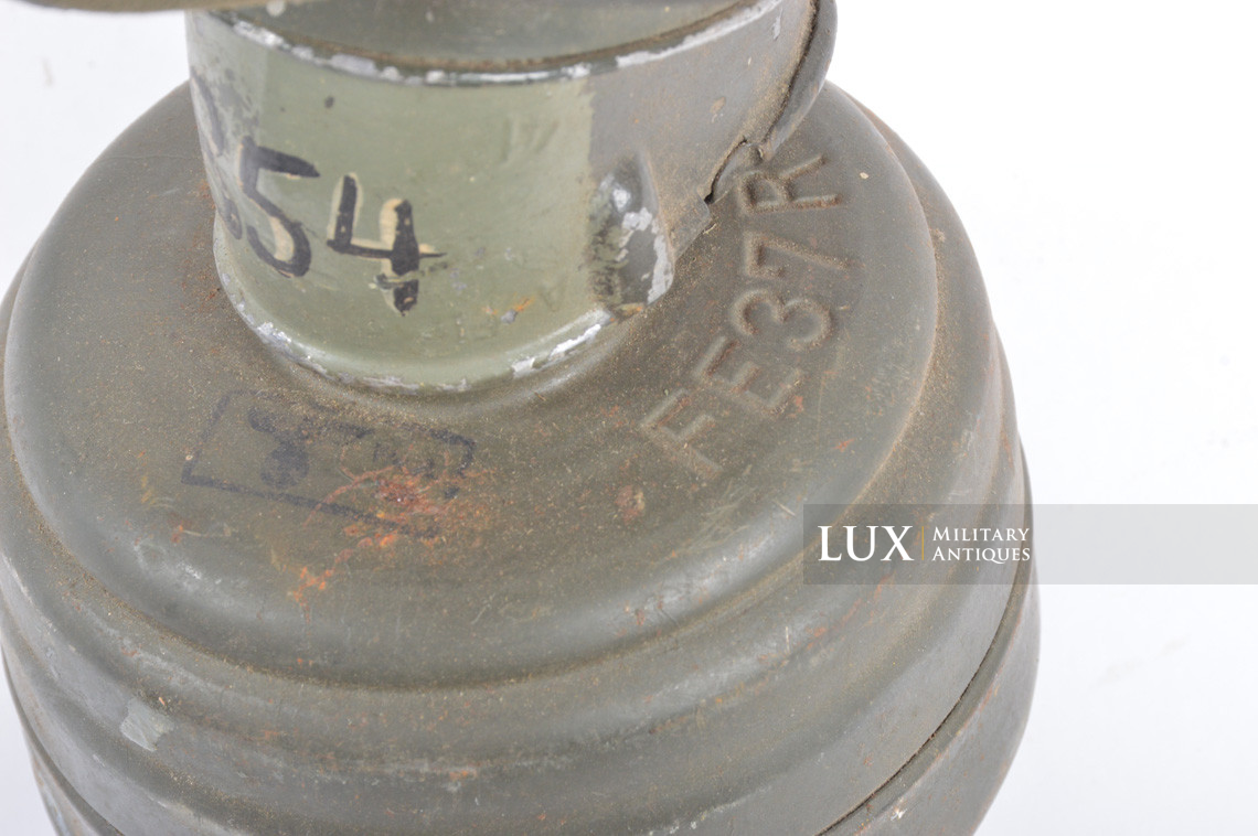 Early German gas mask canister set, «camouflaged » - photo 29
