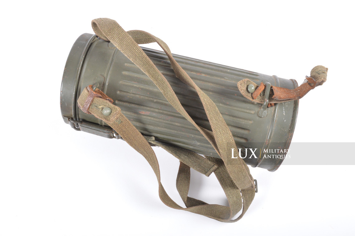 Early German Luftwaffe gas mask canister set, « PARIS » - photo 9