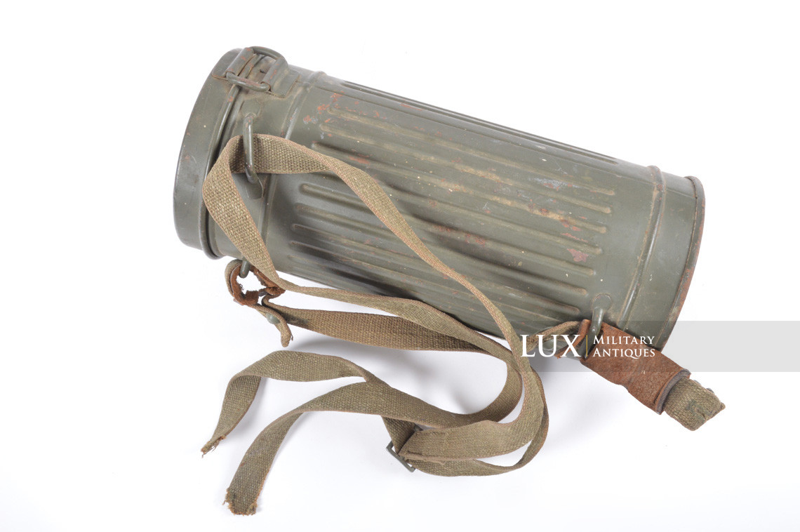 Early German Luftwaffe gas mask canister set, « PARIS » - photo 10