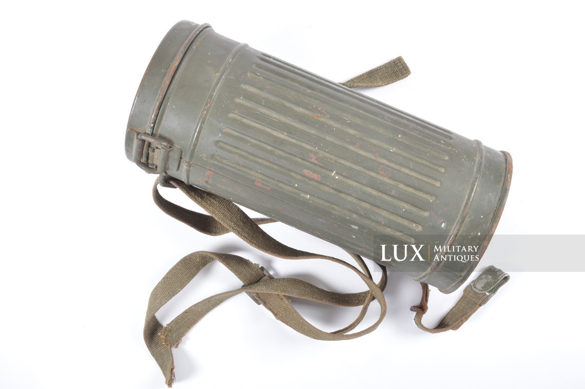 Early German Luftwaffe gas mask canister set, « PARIS » - photo 13