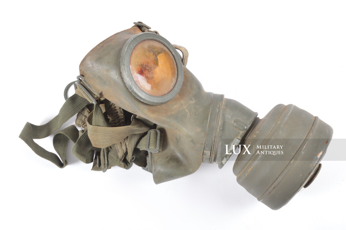 Masque anti-gaz allemand Luftwaffe précoce, « PARIS » - photo 23