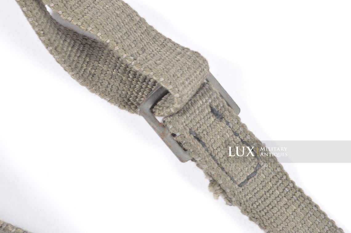 Late-war German bread bag strap, « all web / atypical » - photo 9