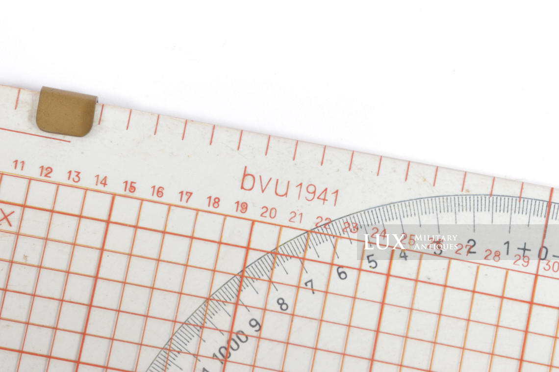 Règle allemande précoce de calcul de distance pour l’artillerie, « Zielgevierttafel » - photo 8