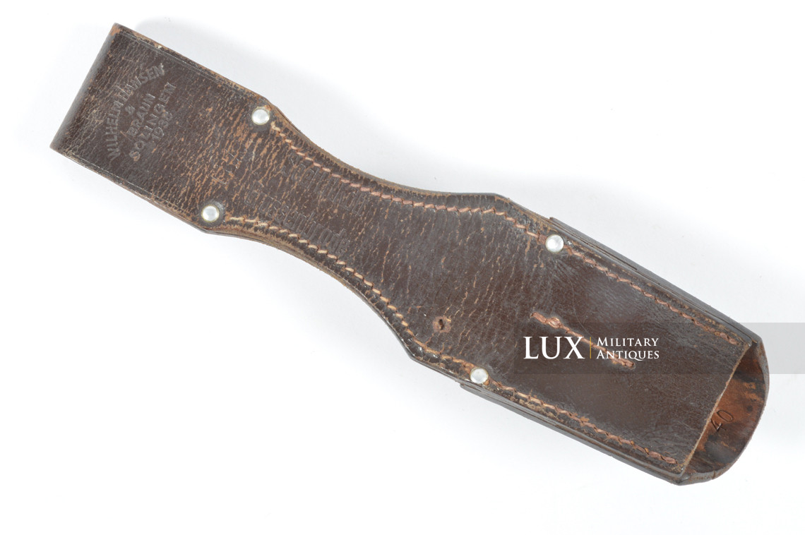 Gousset de baïonnette 98k Luftwaffe précoce , « L.B.A. - régimenté » - photo 7