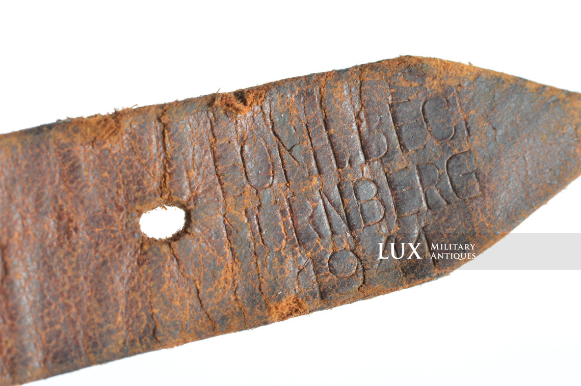 Jugulaire de casque allemand précoce, « LEON H. BECK 1941 » - photo 15
